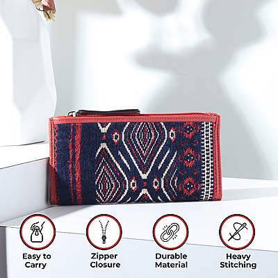 LONG ZIP WALLET ROJA