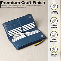 LONG ZIP WALLET AZUL