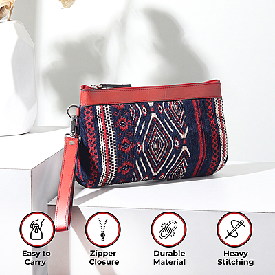 WRISTLET CLUTCH ROJA