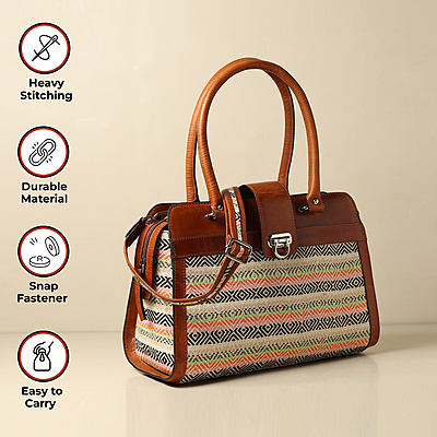SATCHEL SILHOUETTE TOSTADO