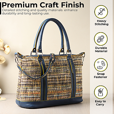 CONVERTABLE SATCHEL AZUL