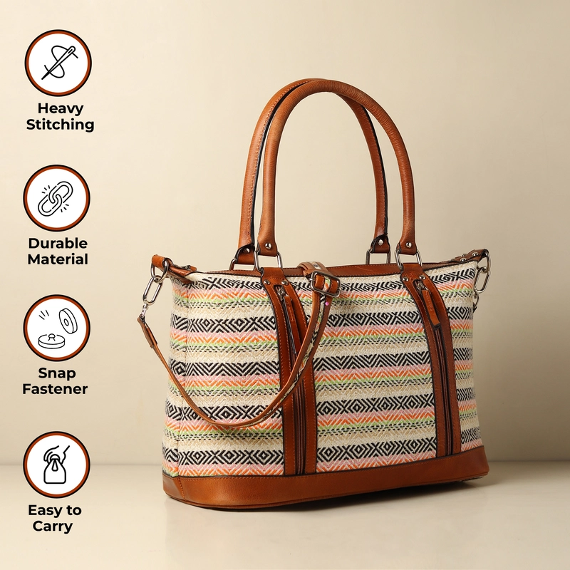 CONVERTABLE SATCHEL TOSTADO