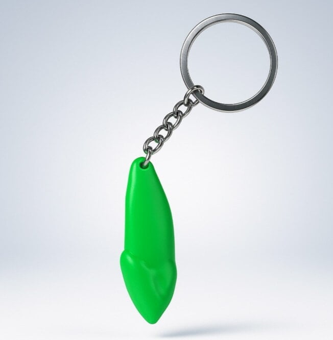 iDENTical Canine Tooth Keychain Green ZYR-3003 – Dental Gift