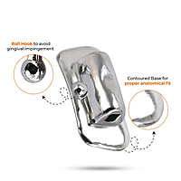 U Ortho Bondable Buccal Tubes – 1st Molar MBT 0.022 – U1/L1