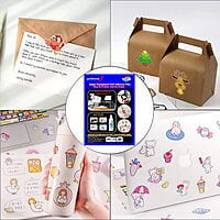 Self Adhesive Inkjettransparent/clear Film sticker/label - A4 Size (210mm X 297mm) 20 Sheet Self Adhesive Inkjettransparent/clear Film sticker/label - A4 Size (210mm X 297mm) 20 Sheet