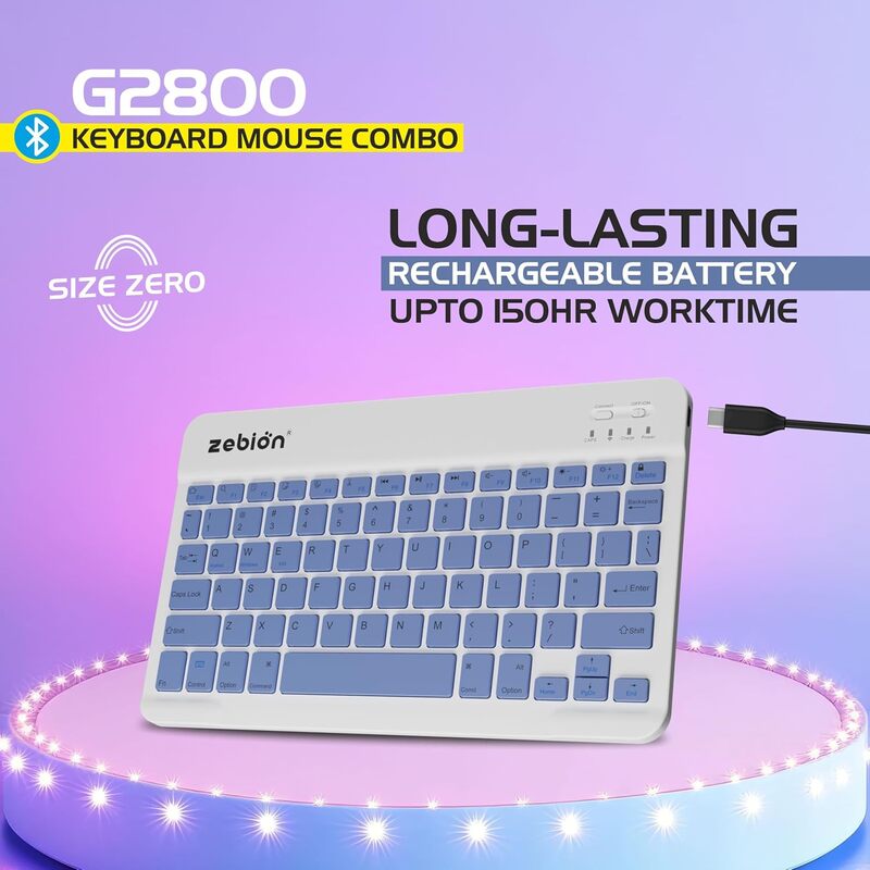 ZEBION KEYBOARD AND MOUSE COMBO G2800
