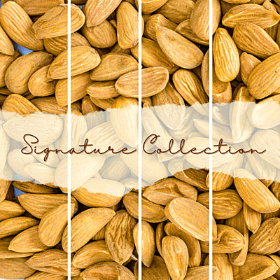 Nuts in a Jar Iranian Mamra Almonds Signature Collection 250 Grams