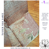 TUSSER SILK SAREE SFHSTSK23690