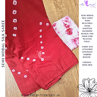 SEMI MODAL SILK SAREE DCMSmss23859