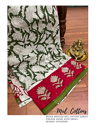 MUL COTTON SAREE SHPSMCS24025