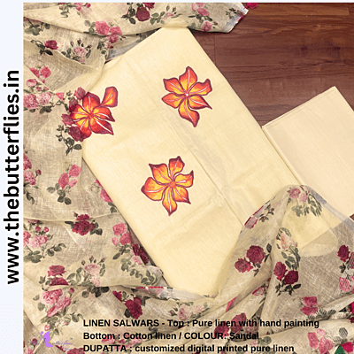 PURE LINEN SALWAR  YBRCLCS23570