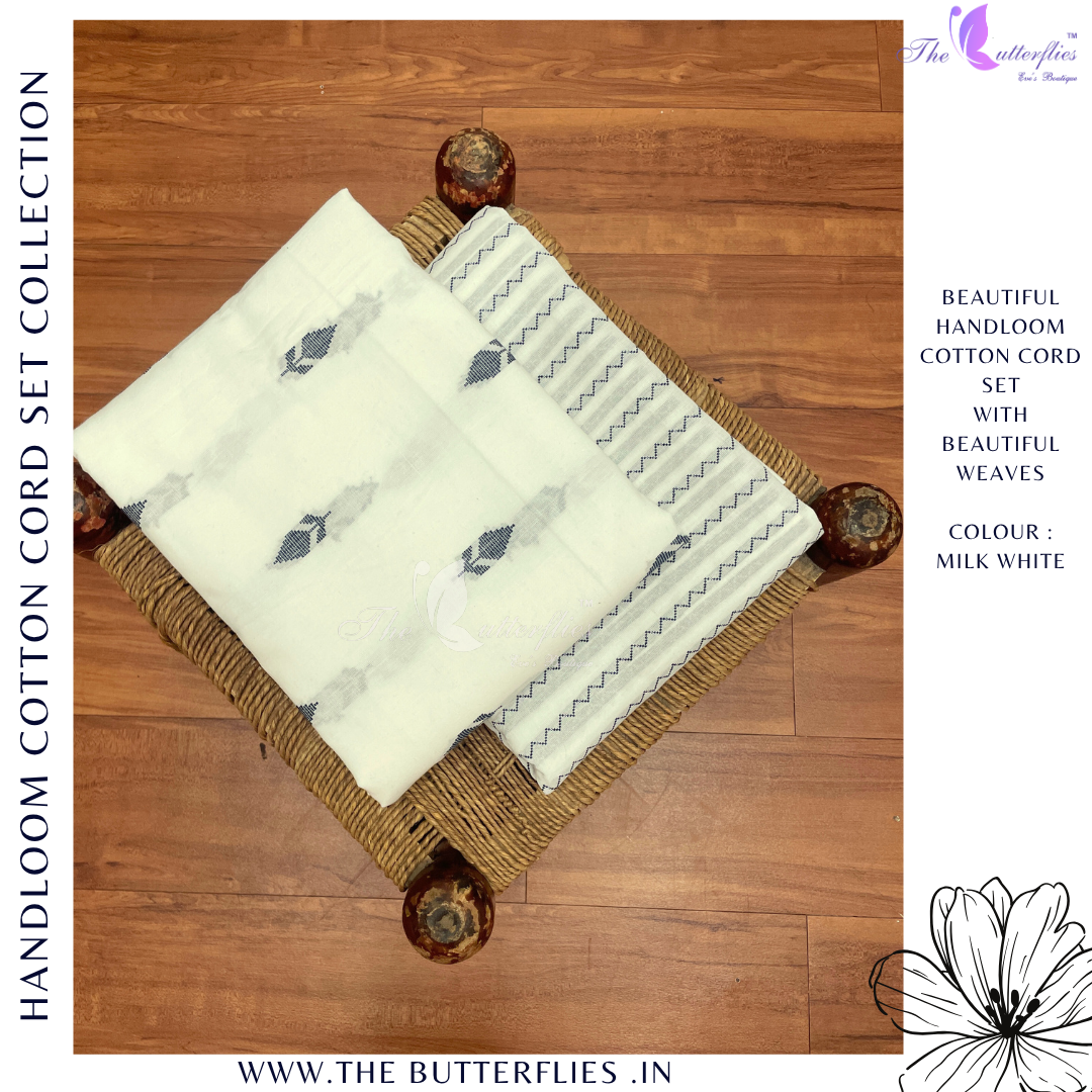 HANDLOOM COTTON CORD SET MAHCHAC24186