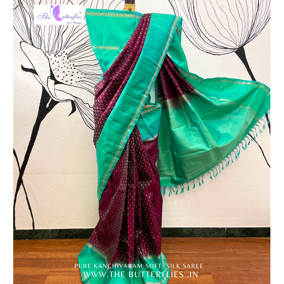 PURE KANCHIVARAM SILK SAREE SJSSKAN19950