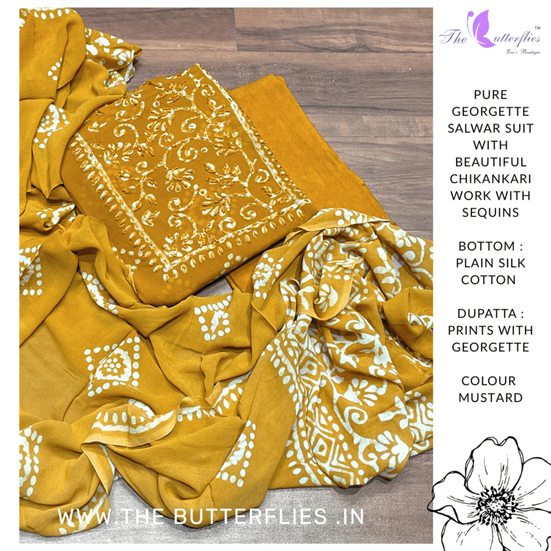 GEORGETTE SALWARS  APFCGTS24237