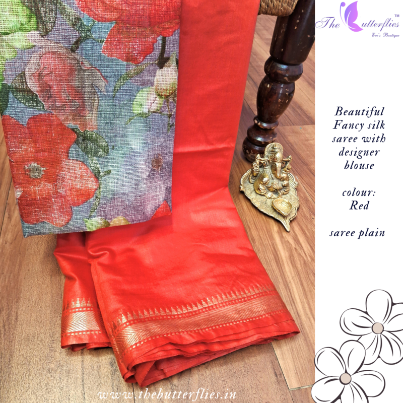 FANCY SILK SAREE  YBRSFSC24408