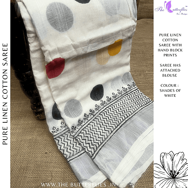 LINEN COTTON SAREE ssgSLIN24643 LINEN COTTON SAREE ssgSLIN24643