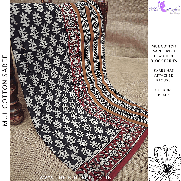 MUL COTTON SAREE SHPSMCS24659 MUL COTTON SAREE SHPSMCS24659