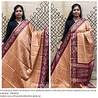 TUSSER SILK SAREE SFHSTSK24637