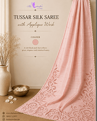 FANCY TUSSER SILK SAREE MHTSTSK24842