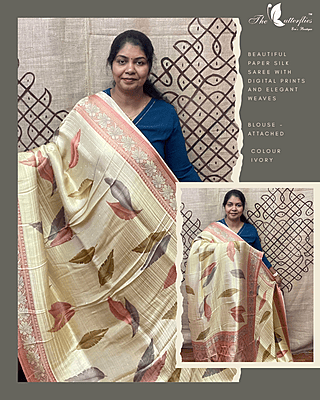 PAPER SILK SAREE RJASPAS24880