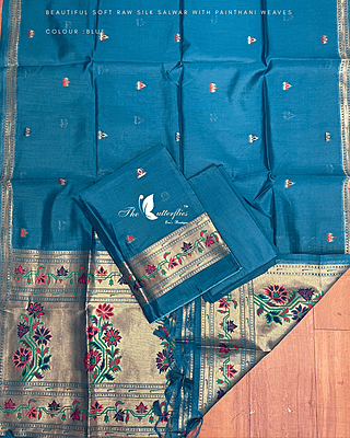 RAW SILK SALWAR MHTCSKS24901