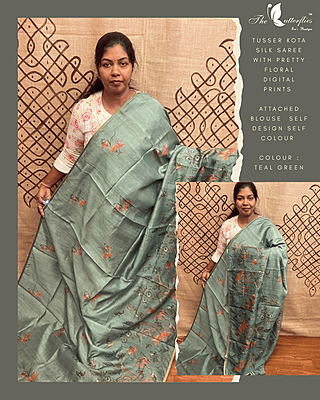 KOTA TUSSER SILK SAREE KKISKOT25150