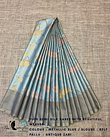 PURE SEMI SILK SAREE PFLSSIL25047 PURE SEMI SILK SAREE PFLSSIL25047