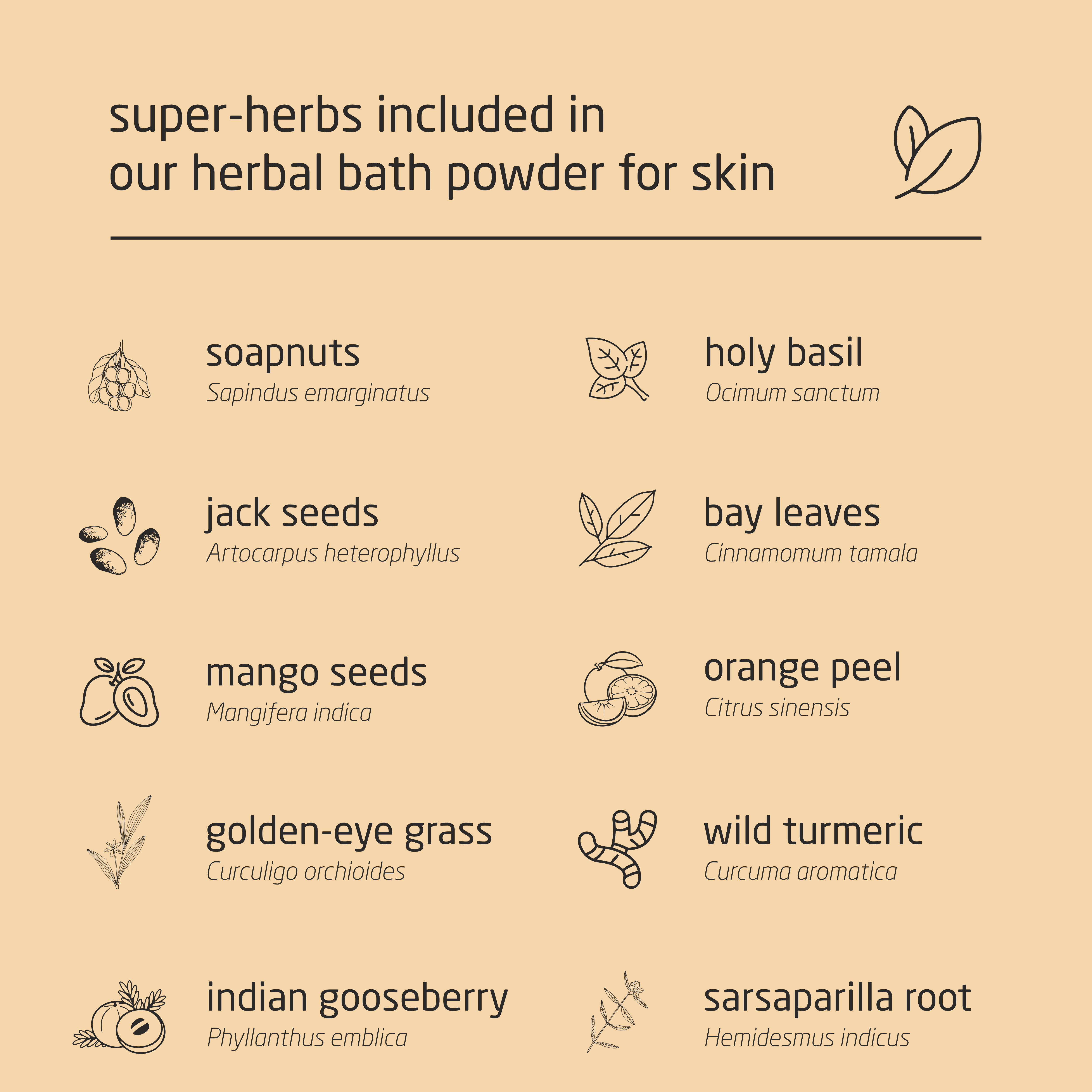 Super Premium Unisex Herbal Bath Powder for Skin - 500g