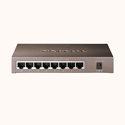 Tp-Link 8-Port 10/100Mbps Desktop Switch with 4-Port PoE+ (TL-SF1008P)Refurbished - Online India