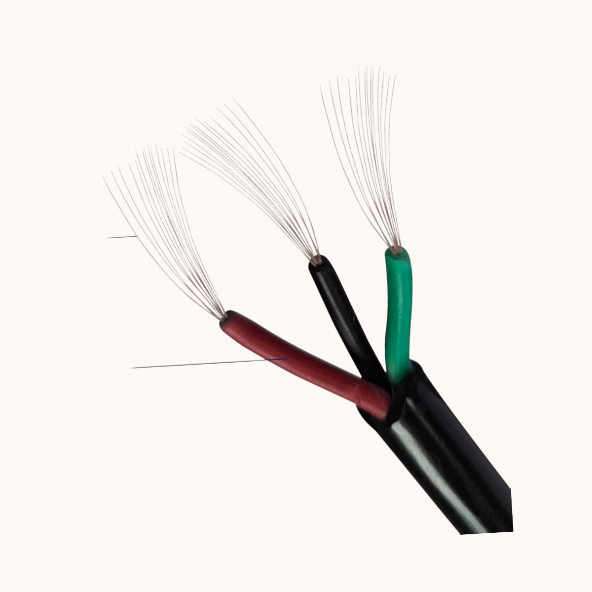 Geonix 1.5 Meter Laptop Power Cable, Black- GXLPC1.5