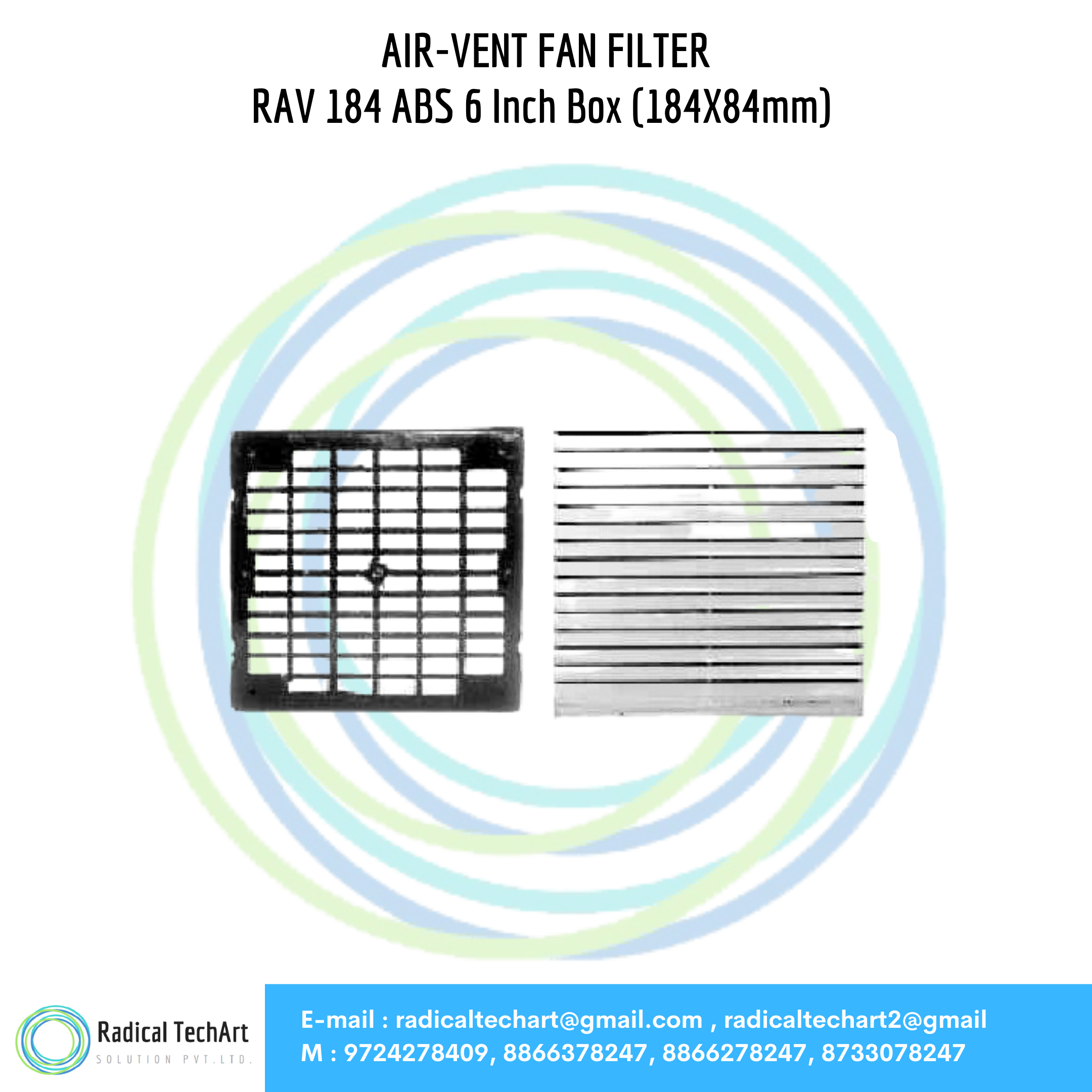Airvent Fan Filters