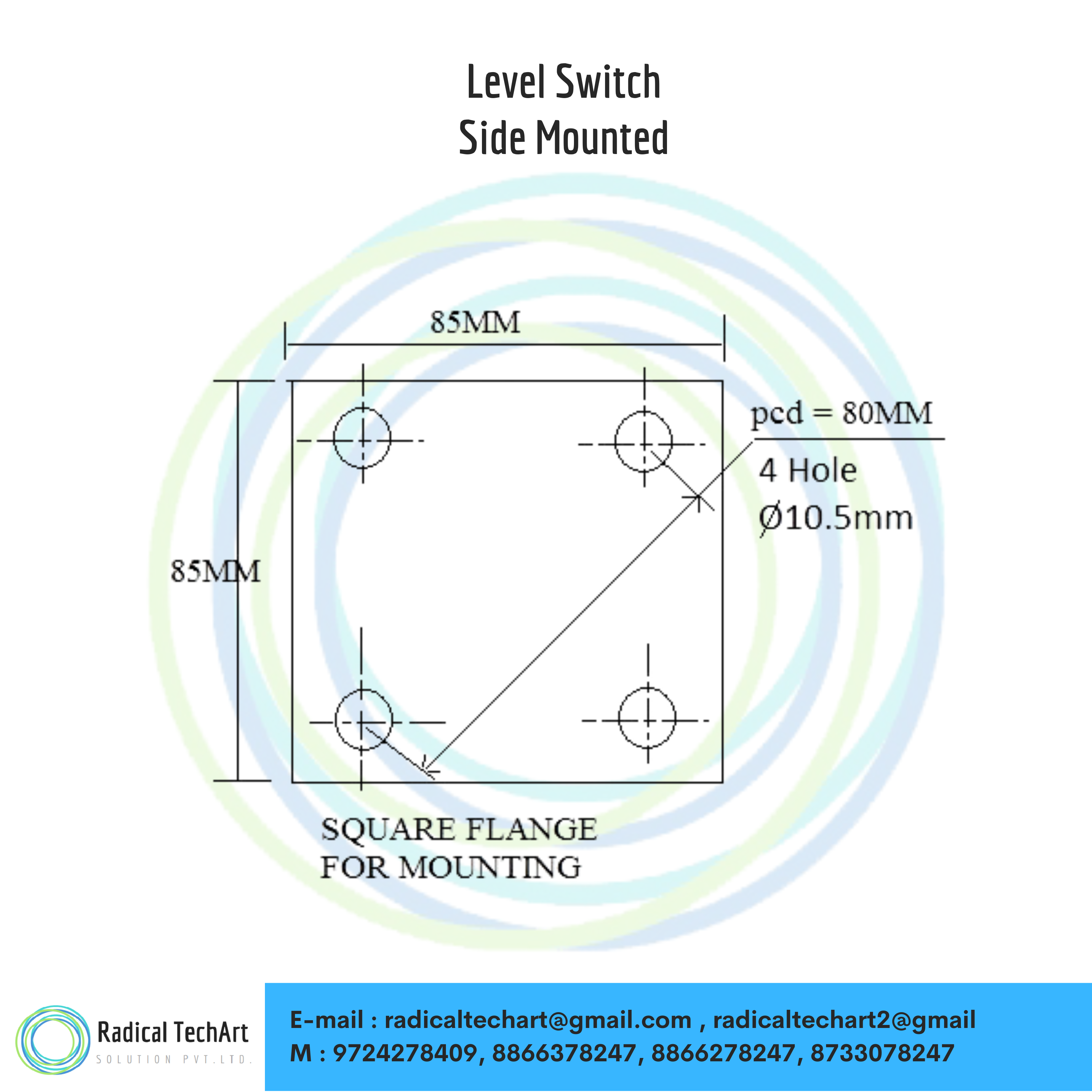 Side Mounted Level Switch Heavy Duty