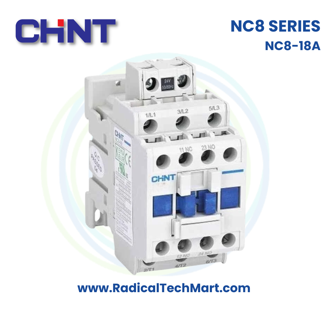 Chint NC8-18 Contactor | Industrial Motor Control Switchgear
