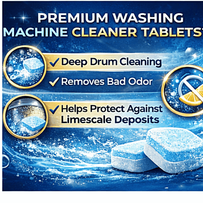 MERSA Ocean Washing Machine Cleaner & Descale Tablets