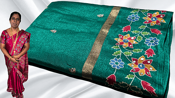 Mirror Beauty Binny Silk Saree - Rexona