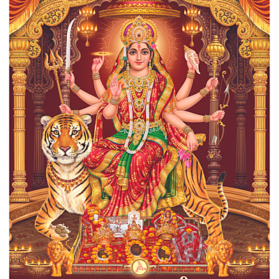 Creopix Shree Sherawali Mata 209