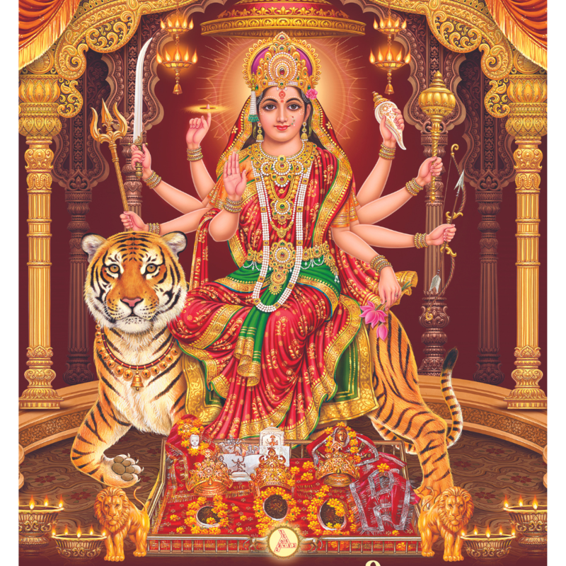 Creopix Shree Sherawali Mata 209