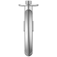 AL-1408 Sink Cock With Swinging Spout With Wall Flange (Wall Mounted Model)