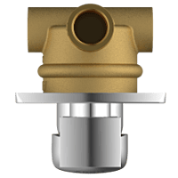 CM-2553 2 Inlet 3 Outlet High Flow Diverter Body With Upper Part Set