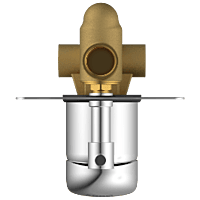 CM-2555 3 Inlet 2 Outlet High Flow Diverter Body With Upper Part Set