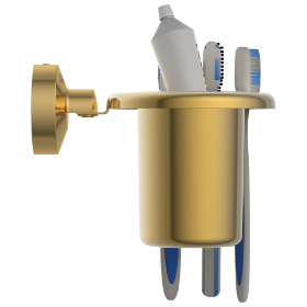 LE-GG-07 Tumbler Holder (Glossy Gold Finish)