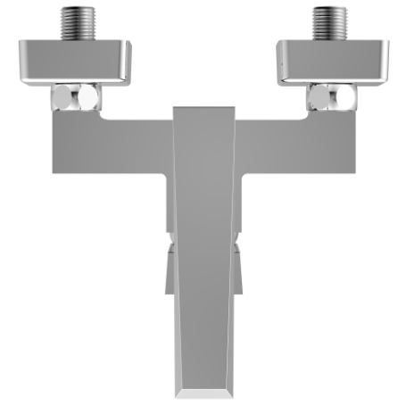 LV-2043 Single Lever Sink Mixer With Swinging Spout With Connecting Legs With Wall Flange (Wall Mounted Model)