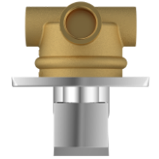 LV-2053 2 Inlet 3 Outlet High Flow Diverter Body With Upper Part Set