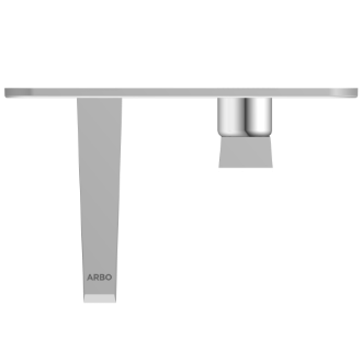 LV-2067 Exposed Part Kit For Single Lever Basin Mixer Wall Mounted With Consisting Of Operative Lever, Basin Spout & Wall Flange