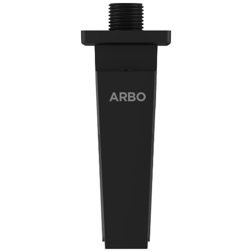 LV-MB-2002 Bib Tap With Wall Flange (Matt Black)