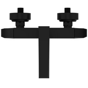 LV-MB-2013 Sink Mixer With Swinging Spout With Connecting Legs With Wall Flange (Wall Mounted Model) (Matt Black)