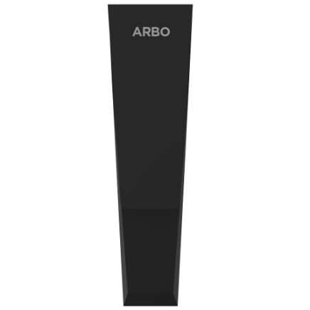 LV-MB-2027 Single Lever Basin Mixer With Braided Hoses (Table Mounted Model) (Matt Black)