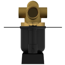 LV-MB-2052 High Flow Diverter Body With Upper Part Set (Matt Black)