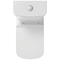 OPC-30211UF Lavish Siphonic One Piece Closet S Trap (9" Inch) With UF Soft Close Seat Cover With Hinges, Fixing Accessories Set and Accessories Set, Cistern Fittings