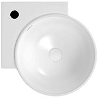 WBT-13443 Lexus Corner Wall Hung Basin 14" x 14" Inch